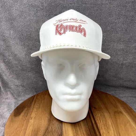 VTG Kahlua "There's Only One" Cap Hat Trucker Adult Mens Alcohol Adjustable - Picture 1 of 7